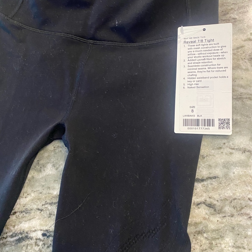 These are new never worn Pardon the lint on them in pictures … been in closet .